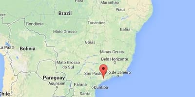Sao Paulo อยู่บนแผนที่