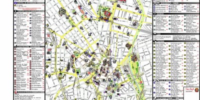 แผนที่ของ Sao Paulo เมือง